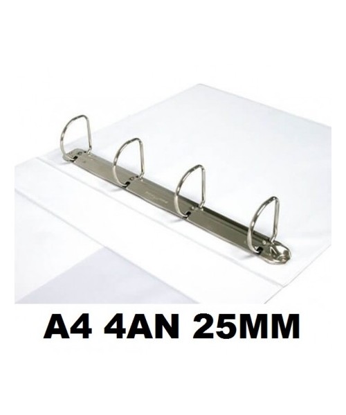 Carpeta canguro A4 - 4 anillas mixtas 25 mm. 2
