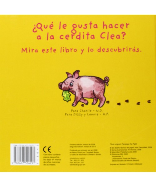 El pollo Pepe y sus amigos. La cerdita Clea 2