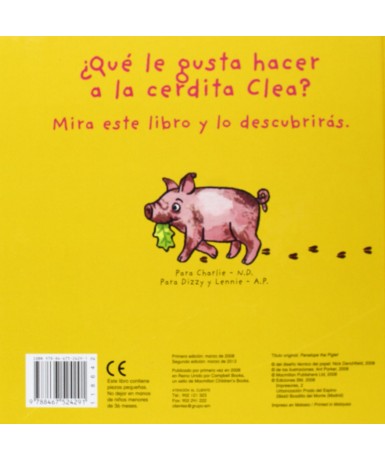 El pollo Pepe y sus amigos. La cerdita Clea