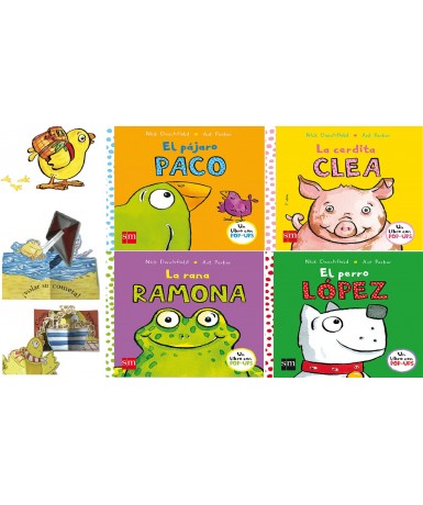 El pollo Pepe y sus amigos. La cerdita Clea