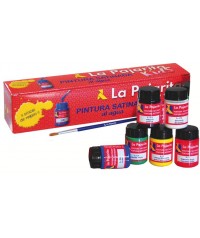 Kit pintura satinada La Pajarita 6 colores