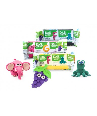 Caja 10 Pastas de modelar Das colores surtidos...