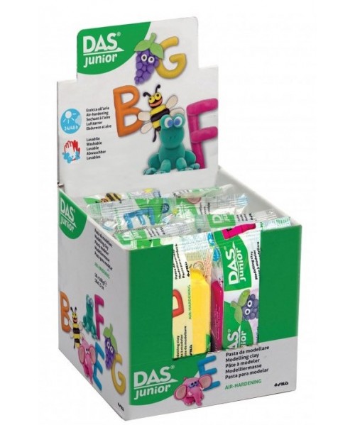 Caja 10 Pastas de modelar Das colores surtidos 100 gr....