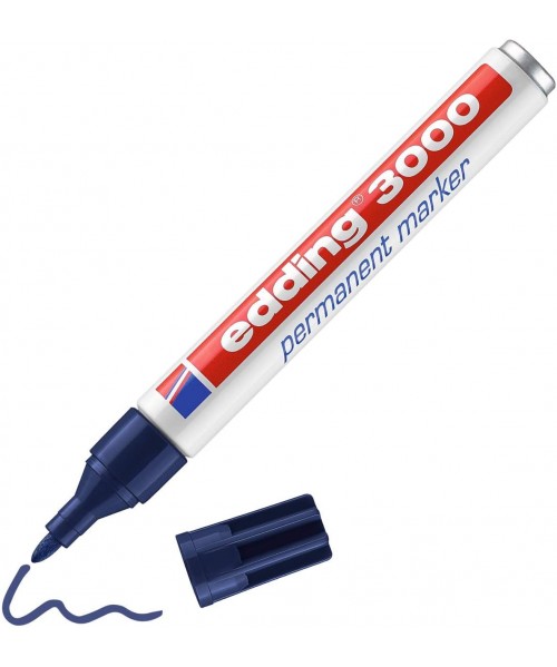Rotulador Edding 3000 - Azul
