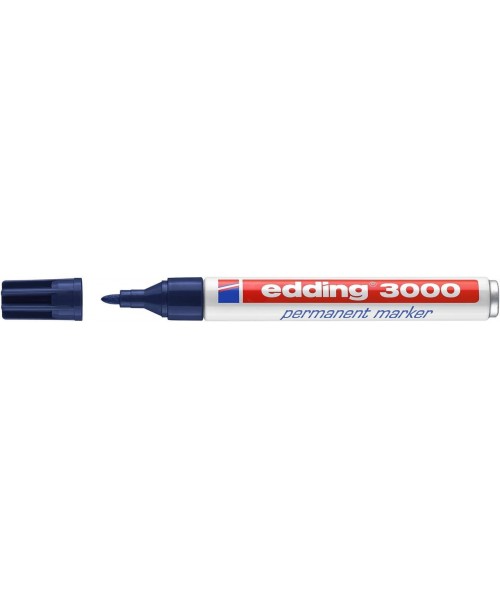 Rotulador Edding 3000 azul 2