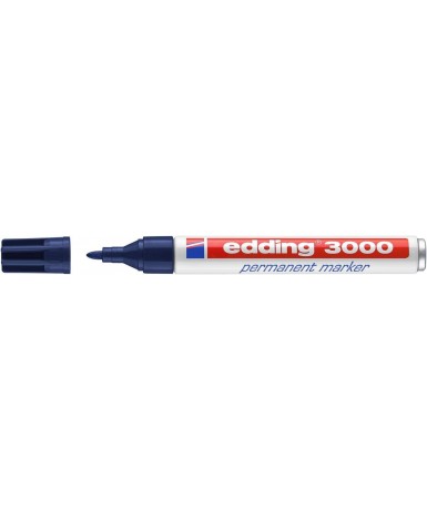 Rotulador Edding 3000 azul