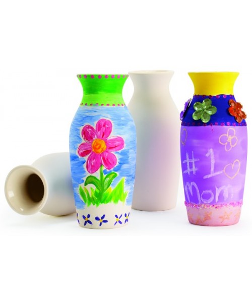 12 jarrones porcelana para decorar