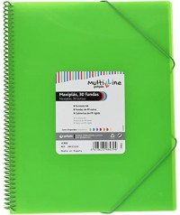 Carpetas fundas maxiplas color Verde