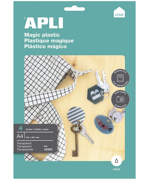 Plástico Mágico A4 imprimible 2