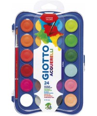 Acuarelas Giotto 24 colores