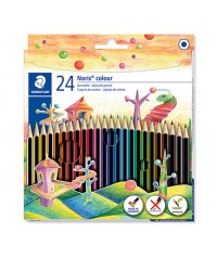 Lápices color noris colour 185 - Caja 24 colores