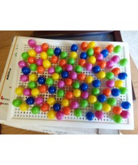 Chinchetas mosaico grandes - Bote 360 unidades.