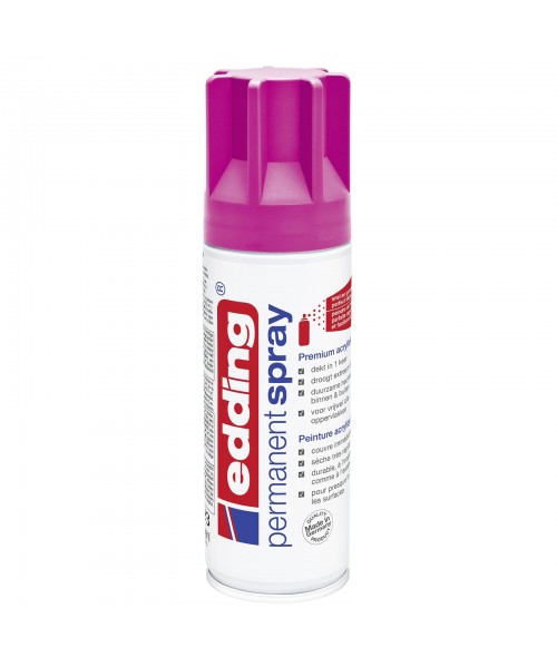 Spray permanente Edding 200 ml. Magenta mate