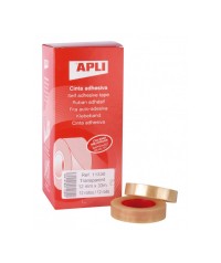 Cinta adhesiva transparente 12x33