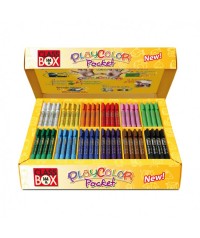 Témpera sólida playcolor pocket classbox