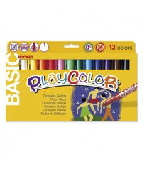 Témpera sólida playcolor pocket
