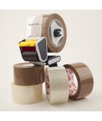 Cinta adhesiva transparente 48x66