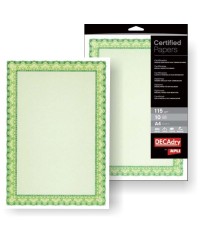 Diplomas A4 Verde