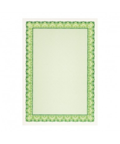 Diplomas A4 Verde