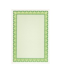 Diplomas A4 Verde