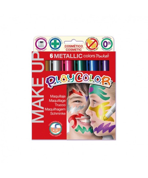 Maquillaje Make up metallic