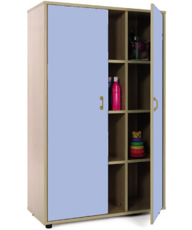 Armario medio 40x90x147 cm: 2 puertas con 12...