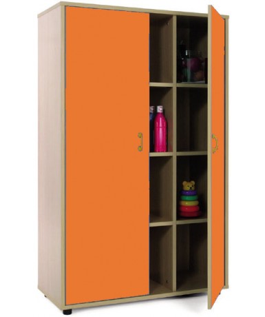 Armario medio 40x90x147 cm: 2 puertas con 12...