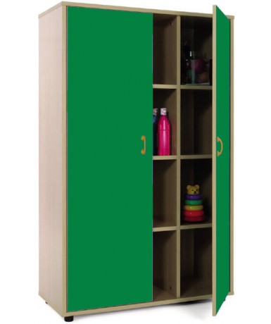 Armario medio 40x90x147 cm: 2 puertas con 12...