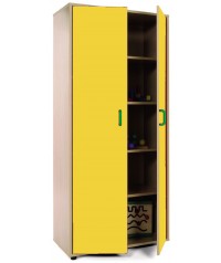 Armario alto: 2 puertas con 5 huecos.