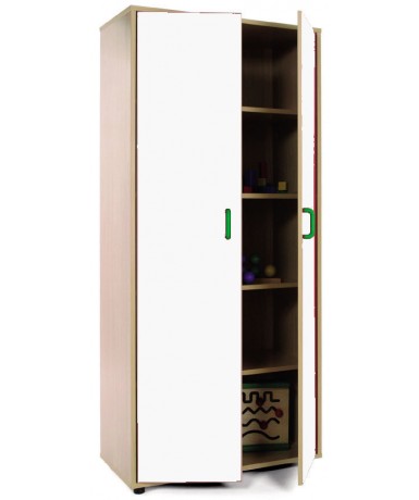 Armario alto: 2 puertas con 5 huecos.