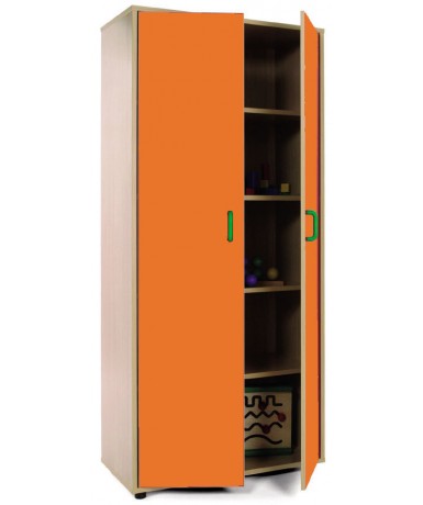 Armario alto: 2 puertas con 5 huecos.