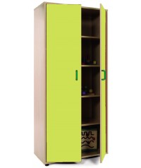 Armario alto: 2 puertas con 5 huecos.
