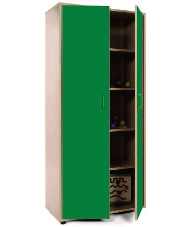 Armario alto: 2 puertas con 5 huecos.