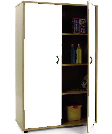 Armario medio: 2 puertas + 4 huecos