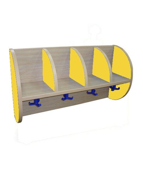 Perchero - quesitos: 4 huecos 2