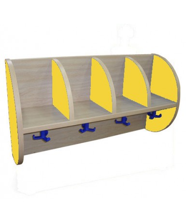 Perchero - quesitos: 4 huecos