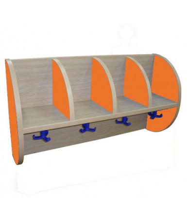 Perchero - quesitos: 4 huecos