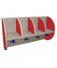 Perchero - quesitos: 4 huecos