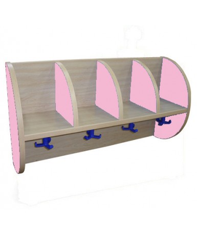 Perchero - quesitos: 4 huecos