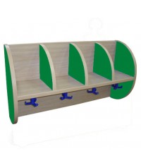 Perchero - quesitos: 4 huecos