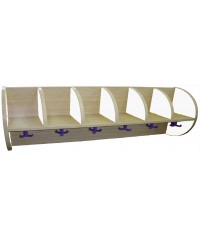 Perchero - quesitos: 6 huecos