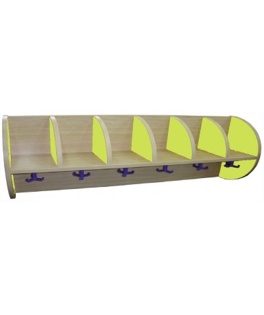 Perchero - quesitos: 6 huecos