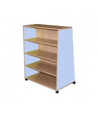 Expositor librería dos caras.