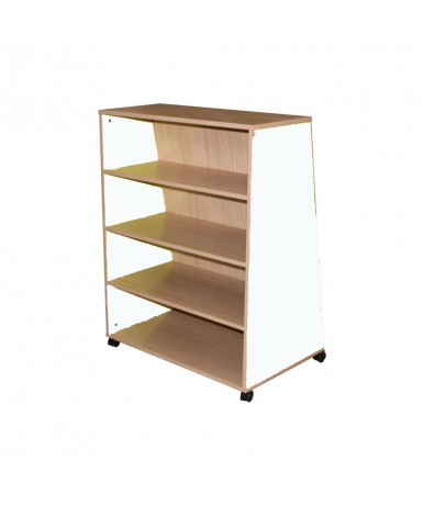 Expositor librería dos caras.