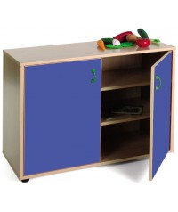 Armario bajo 40x90x76,5 cm : 2 puertas + 3 huecos