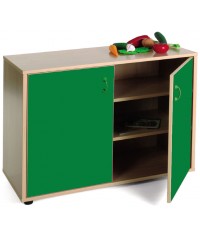 Armario bajo 40x90x76,5 cm : 2 puertas + 3 huecos