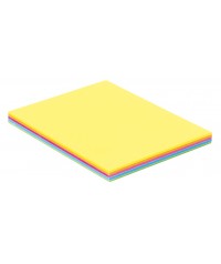 Paquete surtido folios colores pálidos Din-A3 Fabrisa.