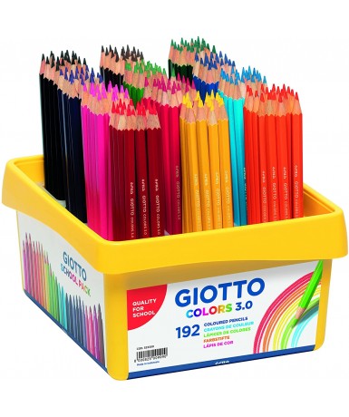 192 Lápices Stil pack hexagonal. Giotto