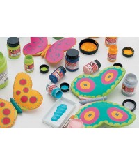 Kit pintura satinada La Pajarita 6 colores
