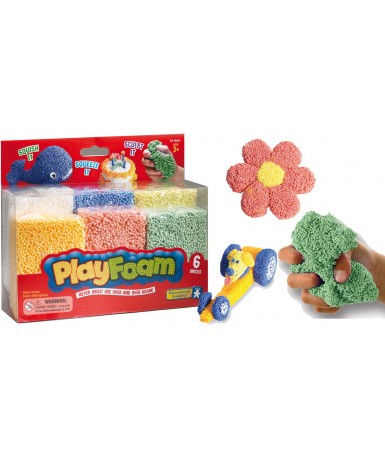 Play foam - 6 colores